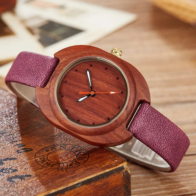 Luxury Elegant Natural Wood Watch Women Quartz Wristwatch GORBEN Brand 2020 Top Casual Ladies Watch Gift Clock Relogio Feminino